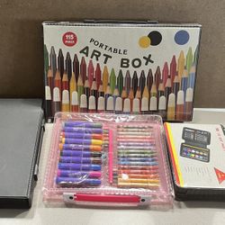 4 Kids Art Boxes Sets