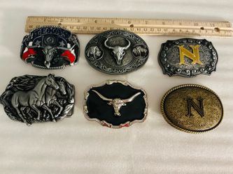 NEW WESTERN BELT BUCKLES -$12 each