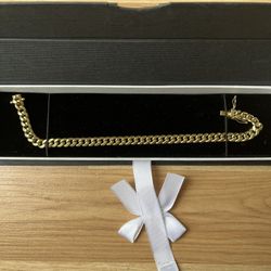 10k Gold Cuban Link Bracelet 