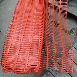 Sandbaggy - 1 Roll - 4 ft x 65 ft - Orange Safety Barrier Fence, Snow Fencing