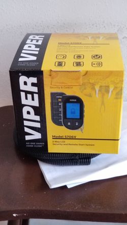 VIPER 5706V REMOTE START AND CAR ALARM
