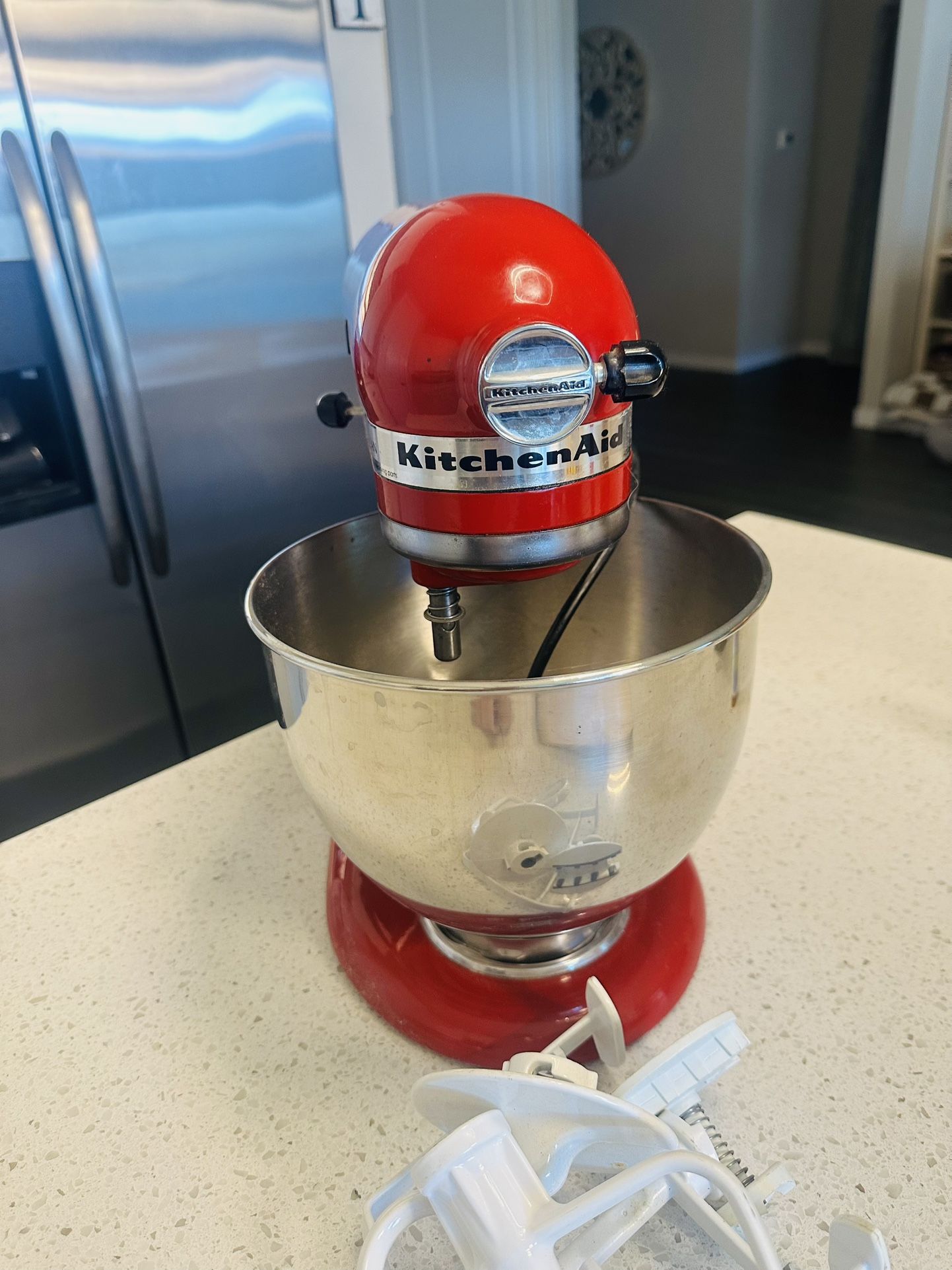 KitchenAid Artisan Stand Mixer-Red, Lightly Used