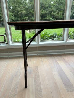 Folding table w Maple top