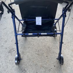 Brand New Walker Wide With Hand Breaks