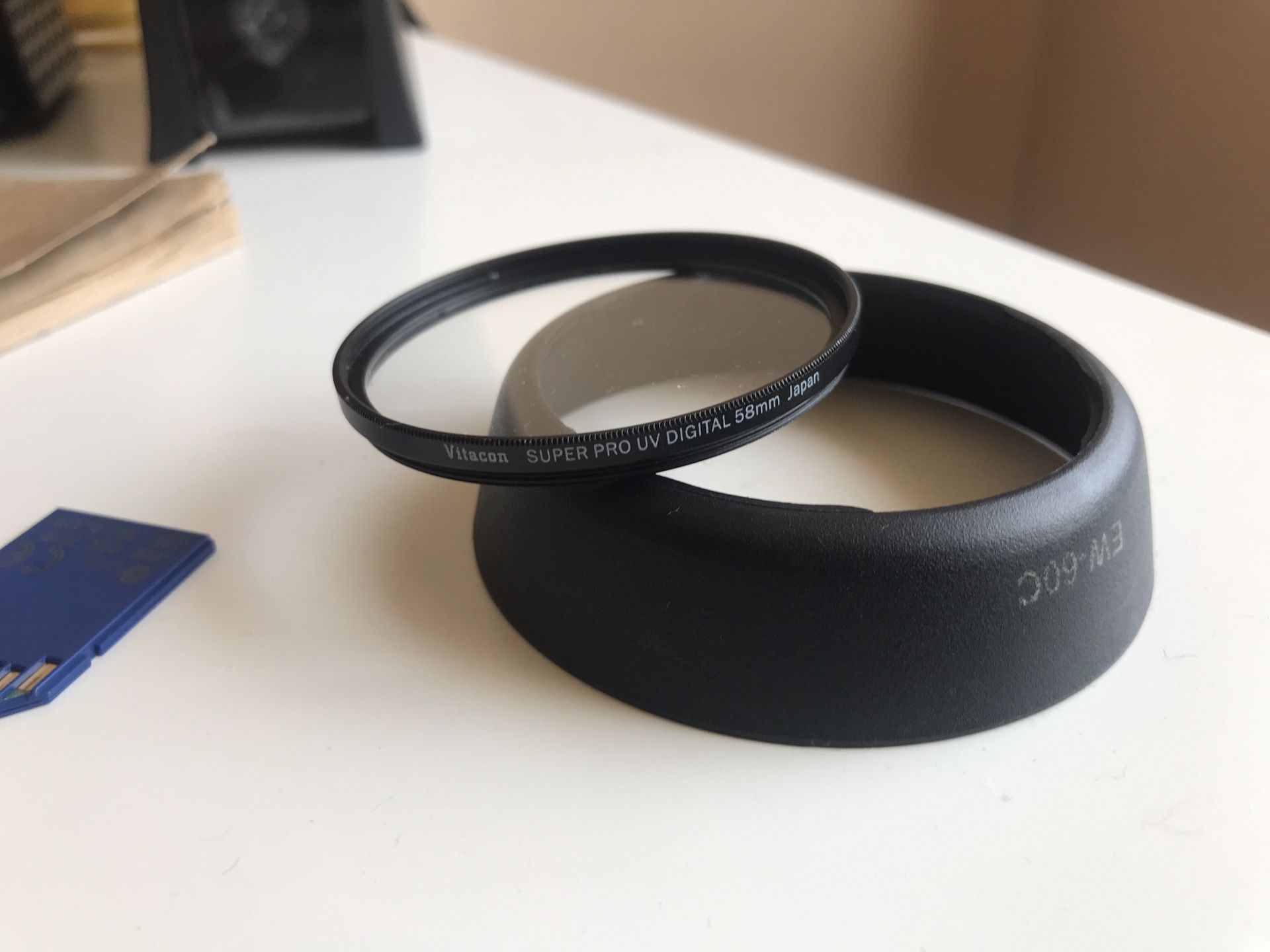 UV Lens protector 58mm