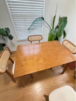 Wicker dining set