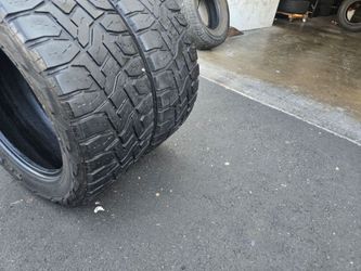 2 Used Tires Lt33x12.50r20 Toyo RT Open Country $120.00