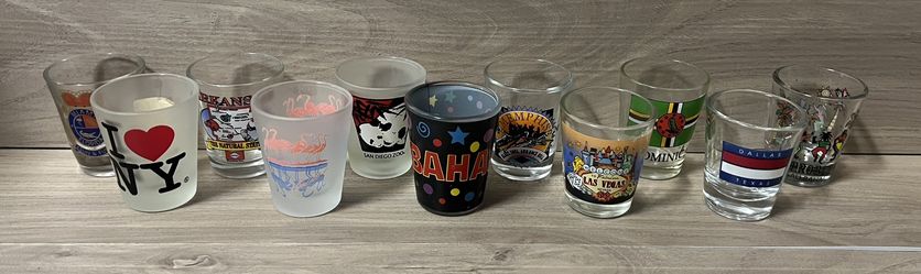 11 ct Mixed shot Glasses