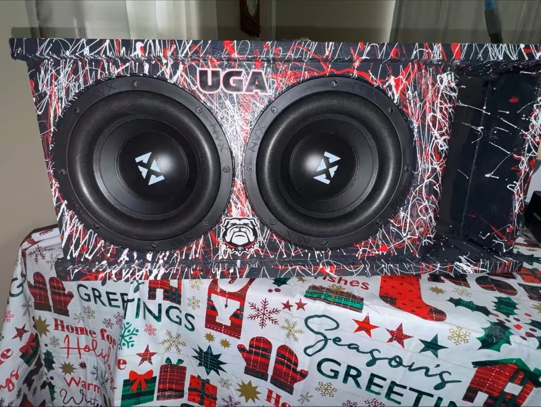 Nvx 8 Inch Subs Custom Box