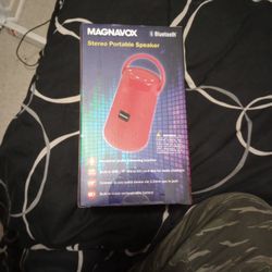 Magnavox Bluetooth Stereo Portable Speaker 