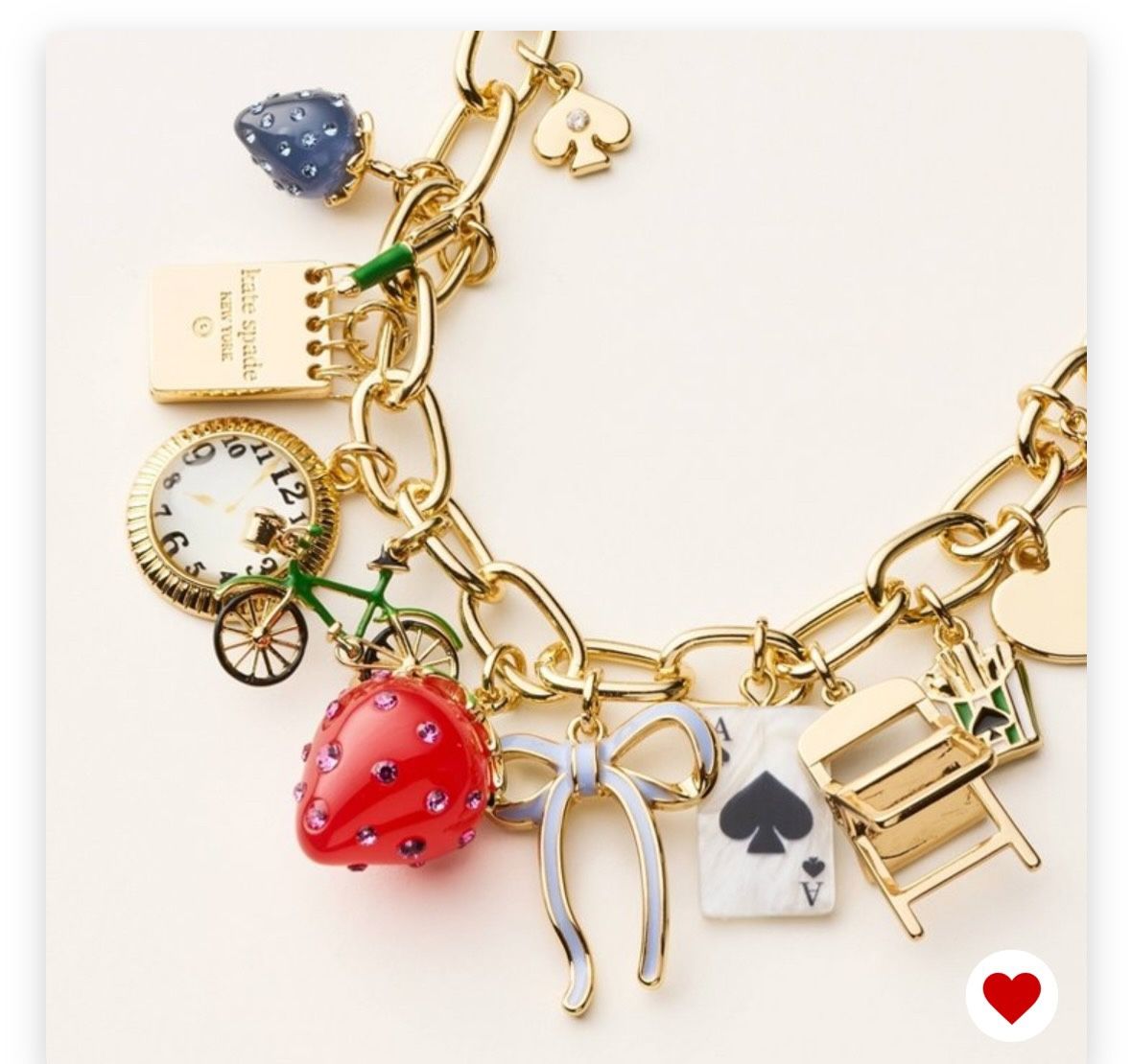 Chunky Charm Statement Necklace - Kate Spade New York X Target Gold