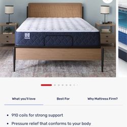 Sealy King Mattress – LIKE NEW | Never Slept On | Only Used for Home Staging