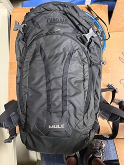 Gently used CamelBak M.U.L.E. 12 Hydration Pack 100 oz (Black / Shadow Grey Edition)