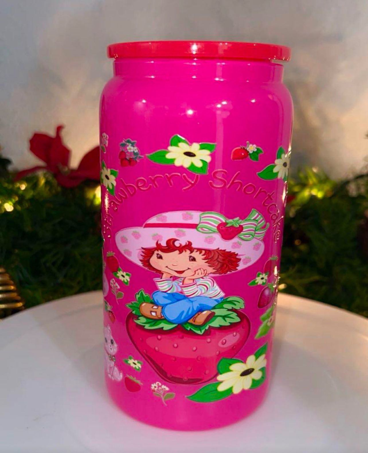 Strawberry shortcake tumbler