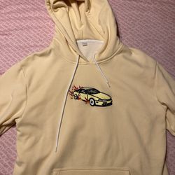 Nissan Silvia Zenki Yellow Hoodie Large