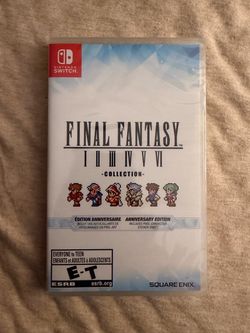 Final Fantasy I-VI Collection Anniversary Edition Nintendo Switch