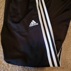 Boys Adidas Track Suit Pants Size 10/12