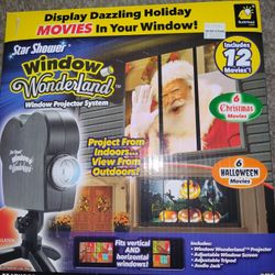 Christmas Halloween Window Projector 