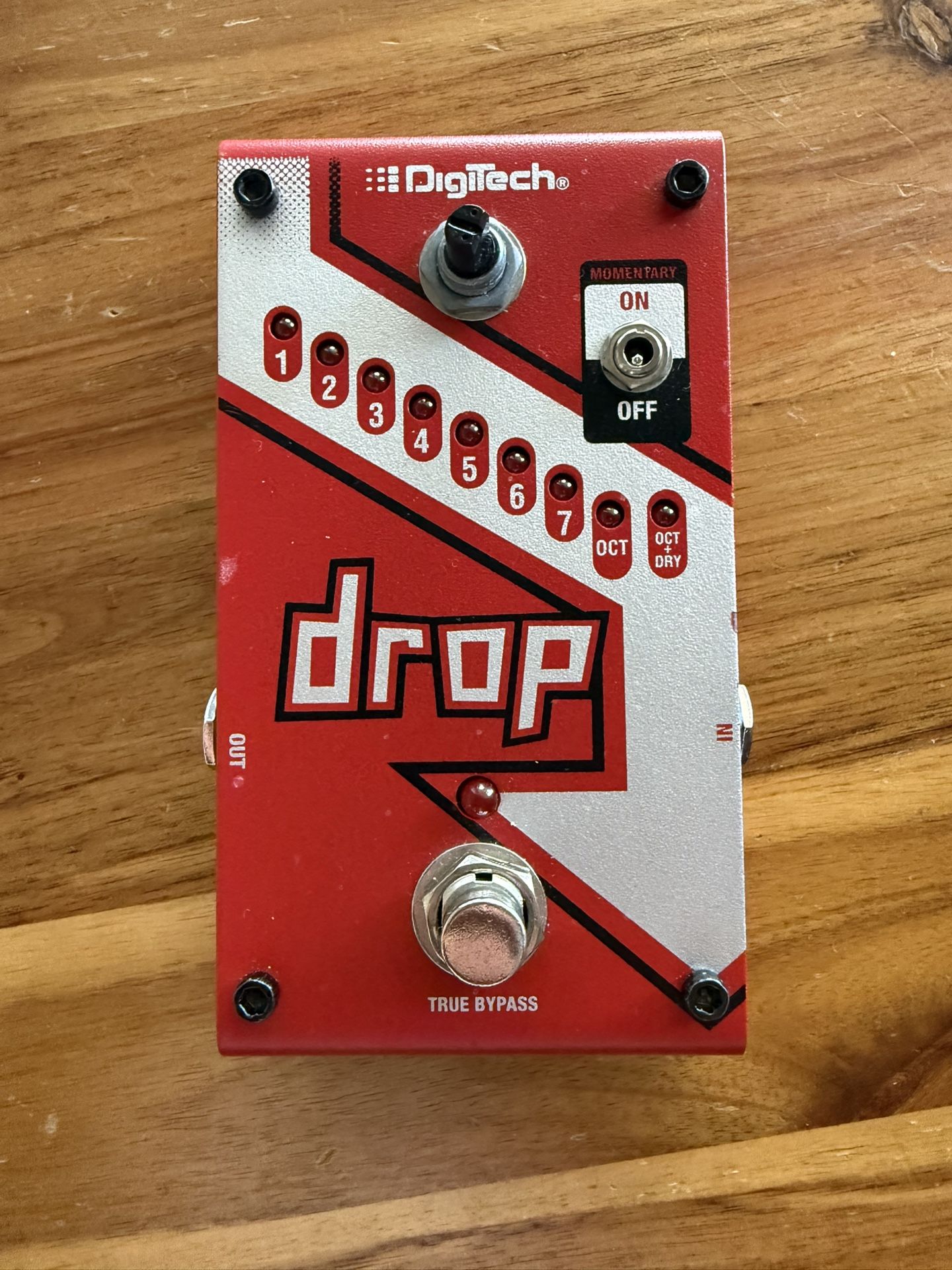 DigiTech Drop Polyphonic Drop-tune Pitch-shift Pedal