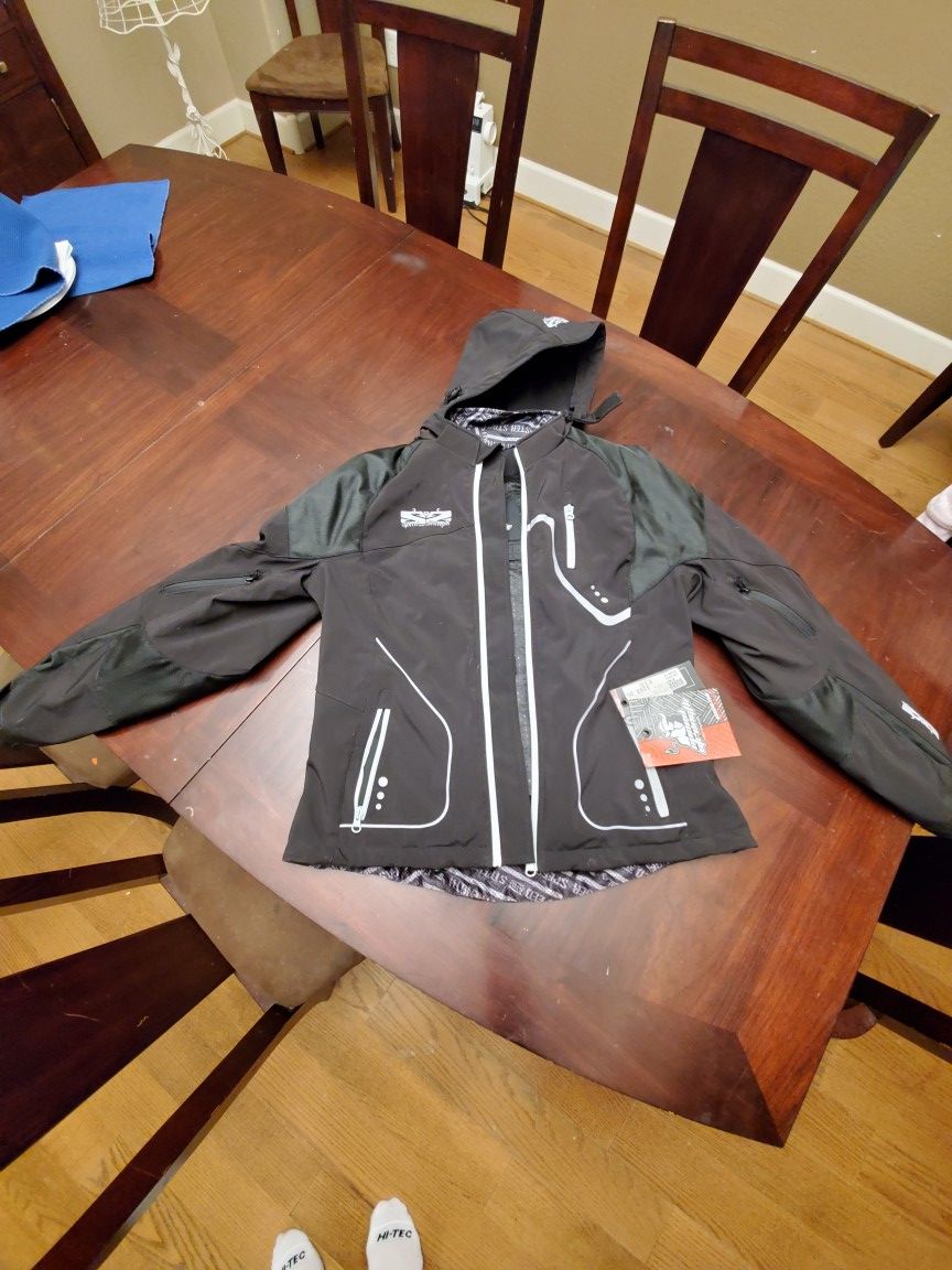SPEED STRENGHT WOMENS MOTORCYCLE RIDING JACKET WITH HOODIE