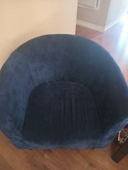 Blue Accent Chair