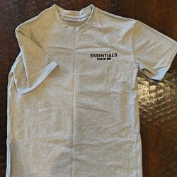 Essentials Fear Of God T-shirt Oatmeal Men's Medium