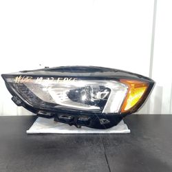 2019 2020 2021 2022 2023 2024 FORD EDGE CHROME LED HEADLIGHT RIGHT PASSENGER RH USED