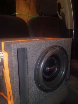 American Bass Subwoofer in Ported Box