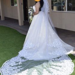 Oleg Cassini Wedding Ball Gown