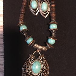 Necklace And Earring Set