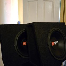 JBL 12"  Subwoofers