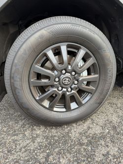 18" TOYOTA 2025 LAND CRUISER OE WHEELS & YOKOHAMA TIRES Set of (4) OEM Rim 6 Lug