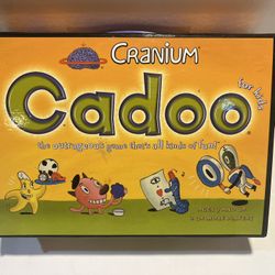 Cranium Cadoo For Kids The Outrageous Game Thats All Kinds of Fun!