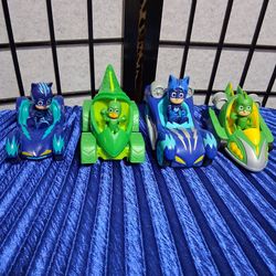 PJ Masks carritos y muñecos