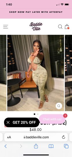 Baddieville Jumpsuit Size M