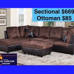 💫FREE DELIVERY💫Brand New Sectional Sofa Couch 