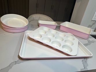 New! Greenlife Ceramic Bakeware Set (6 piece)