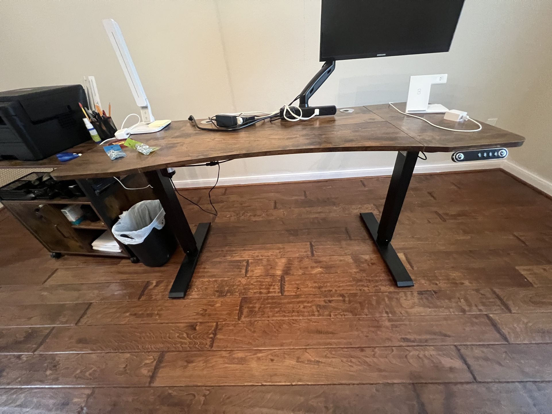 Desk, Chair, Printer Table 