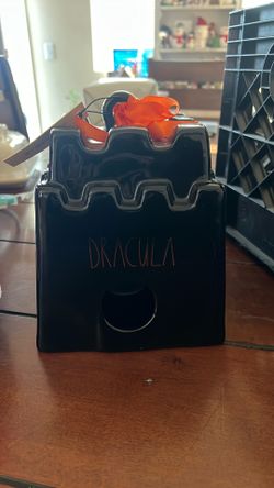 Rae Dunn Dracula Bird House 