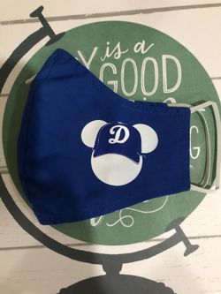 Mickey Dodgers Face Mask