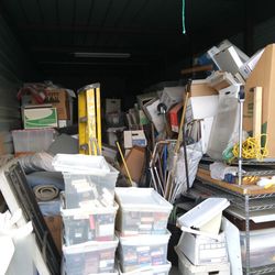 Boxes Of Tools And Apartment Supplies 