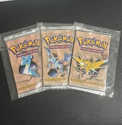 Pokemon Fossil Booster Packs 1999
