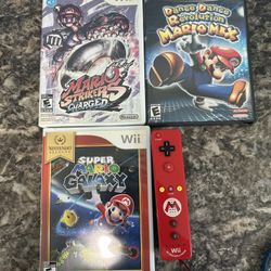 Nintendo Wii Game Bundle (Games+Controller)