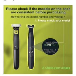 5V1A Charger Compatible with Philips Norelco One Blade