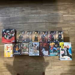 Anime Figures For Sale ( One Piece , Demon Slayer, Dragon Ball, & Naruto)