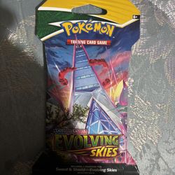 Pokemon Evolving Skies Sword And Shield Booster Pack