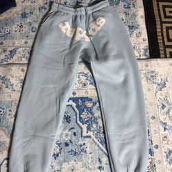 Sky Blue Spider Pants 
