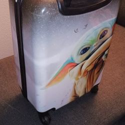 Baby Yoda Suitcase 