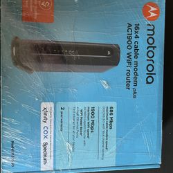 Motorola  7550 Modem and Router 