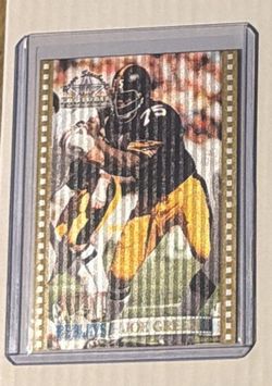 1994 Ted Williams Instant Replays #IR11 Joe Greene Steelers Card